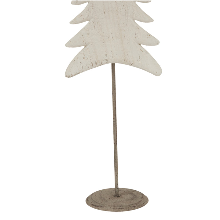 Whitewashed Wooden Christmas Tree Hill 5