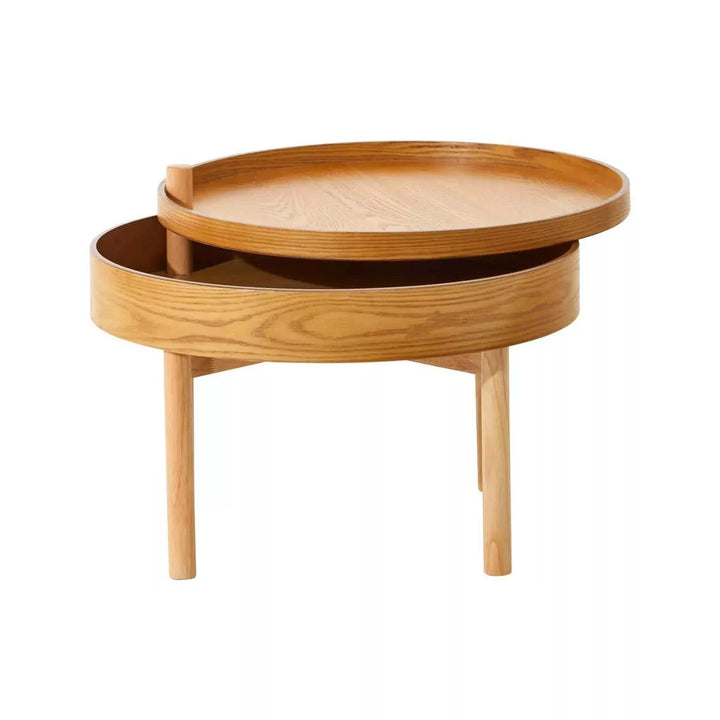 Viborg Revolving Top Side Table