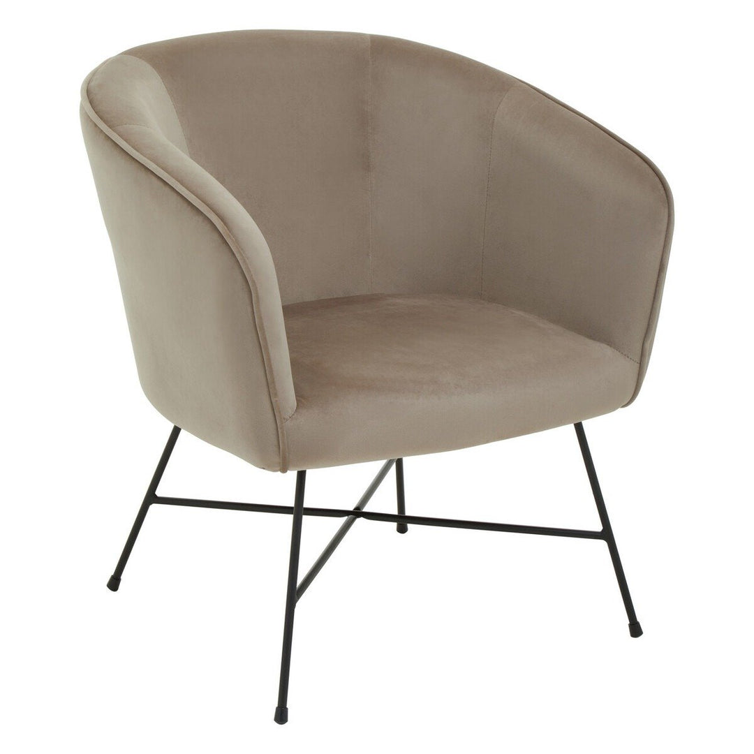 Stockholm Velvet Chair - Mink Premier 6