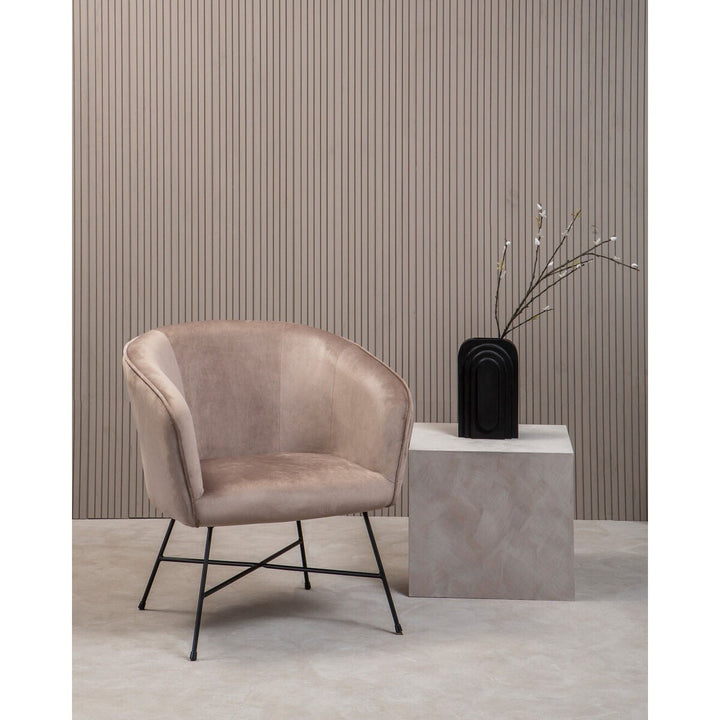 Stockholm Velvet Chair - Mink Premier 2