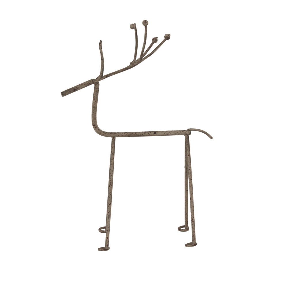 Rustic Metal Reindeer Hill 2