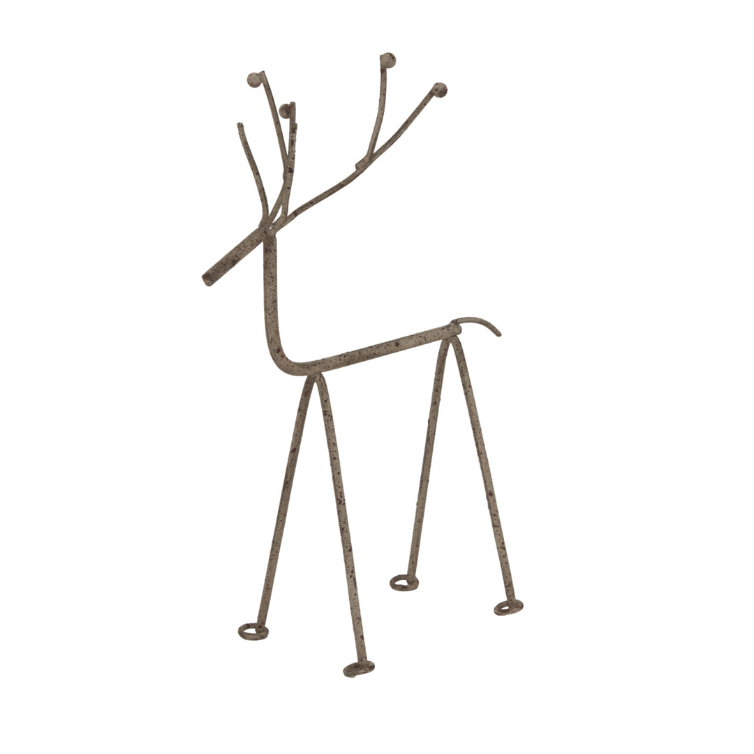 Rustic Metal Reindeer Hill 1