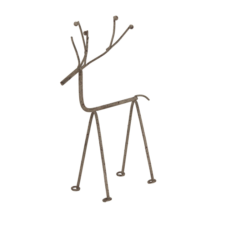 Rustic Metal Reindeer Hill 1