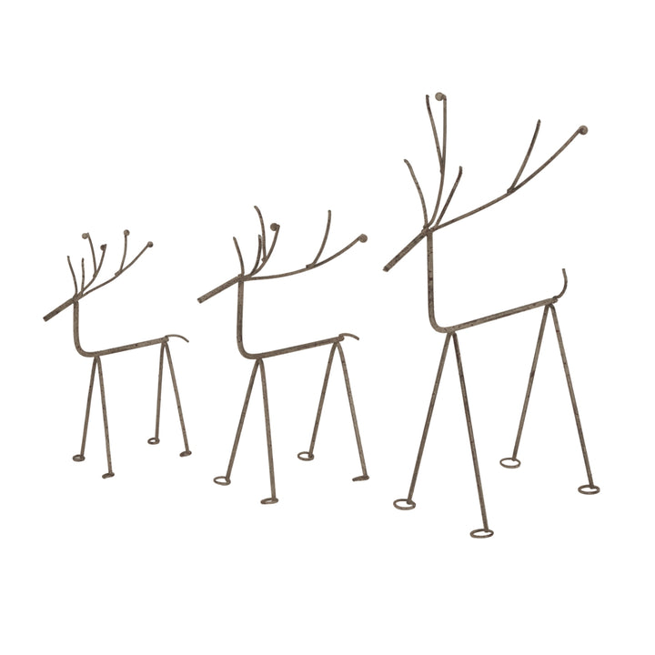 Rustic Metal Reindeer Hill 6