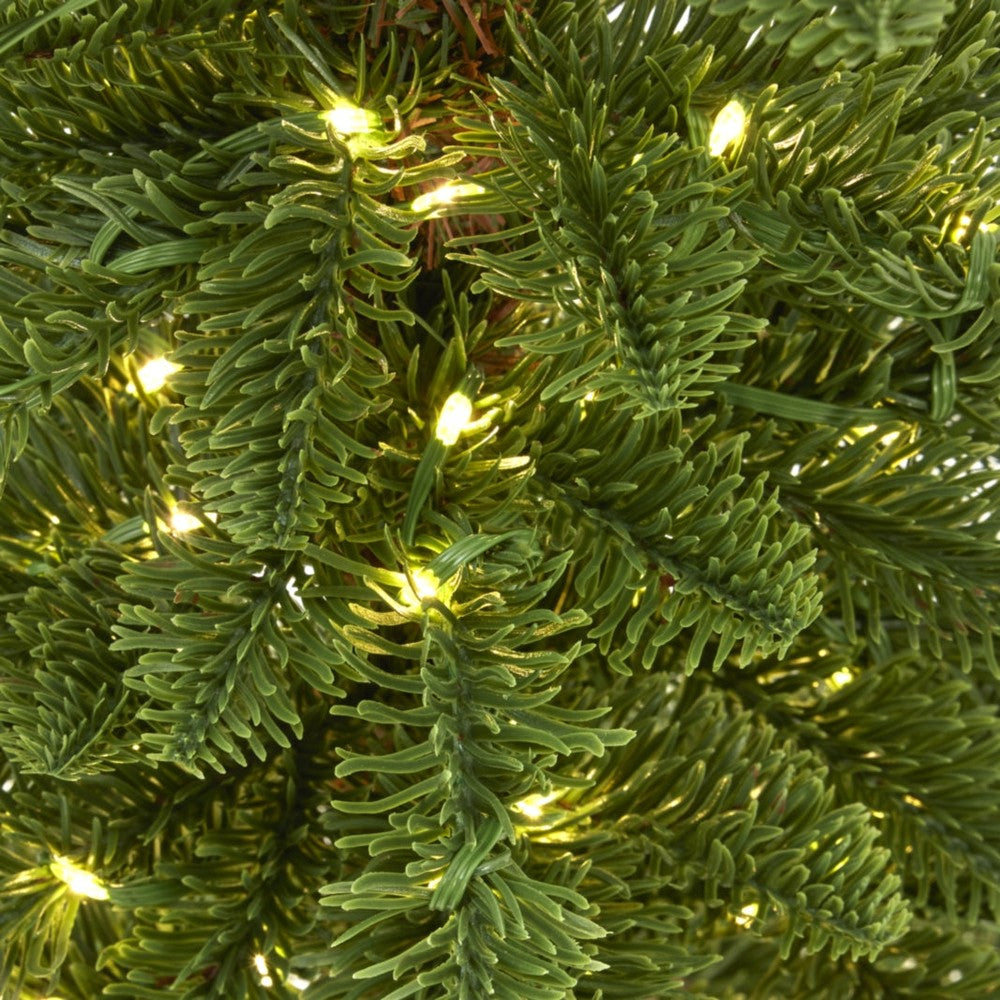 Green Woodland Pre-Lit LED Christmas Tree Hill 3