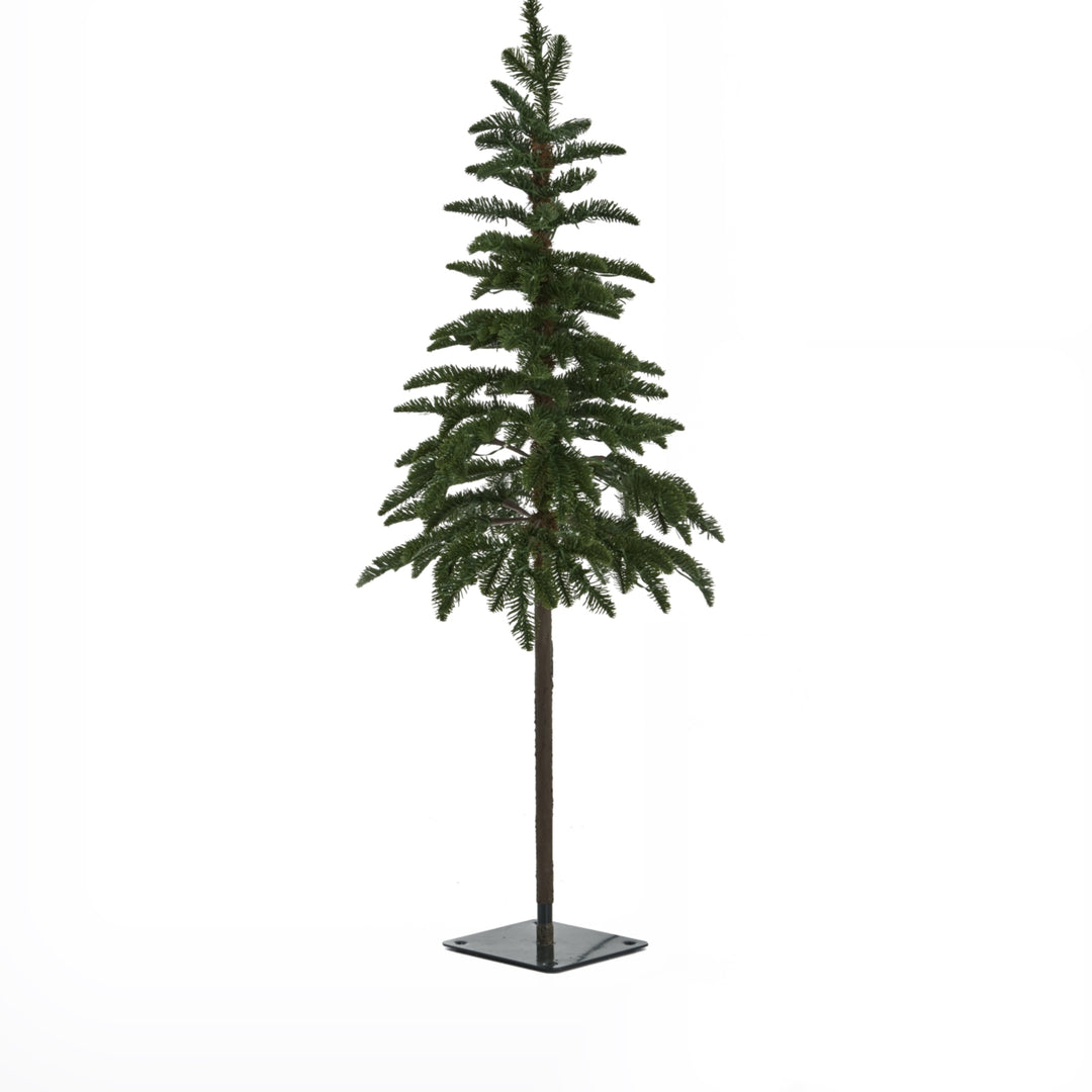 Green Woodland Pre-Lit LED Christmas Tree Hill 2