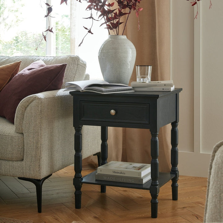 Contour 1 Drawer Side Table