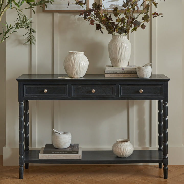 Contour 3 Drawer Console Table