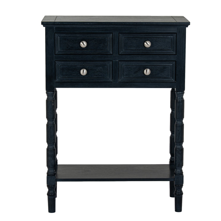 Contour 4 Drawer Side Table