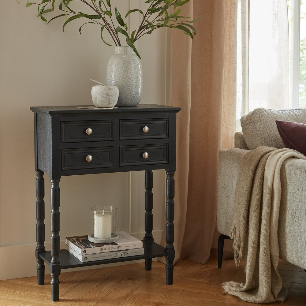 Contour 4 Drawer Side Table