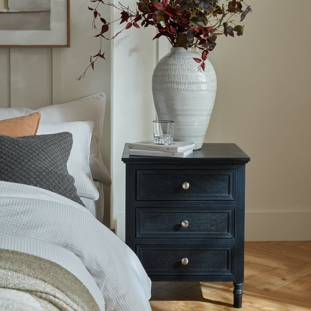 Contour 3 Drawer Side Table