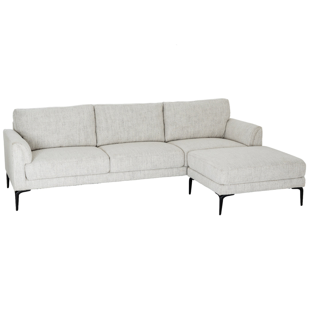 Zephra Three Seater Sofa & Footstool