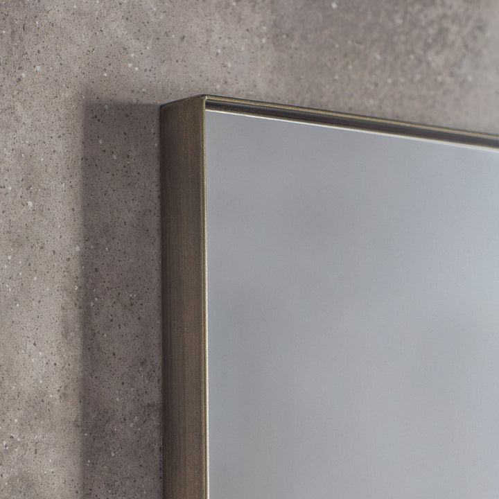Hurston Rectangle Mirror - Bronze GalleryDirect 3