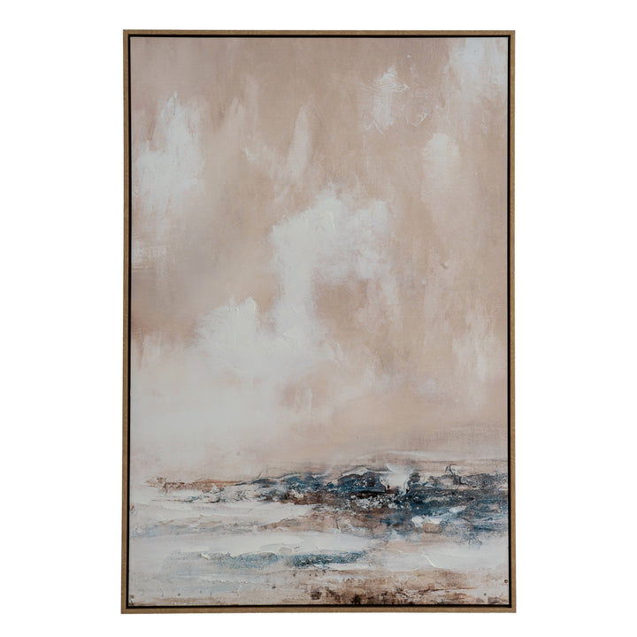 Veydra Hand Painted Framed Canvas
