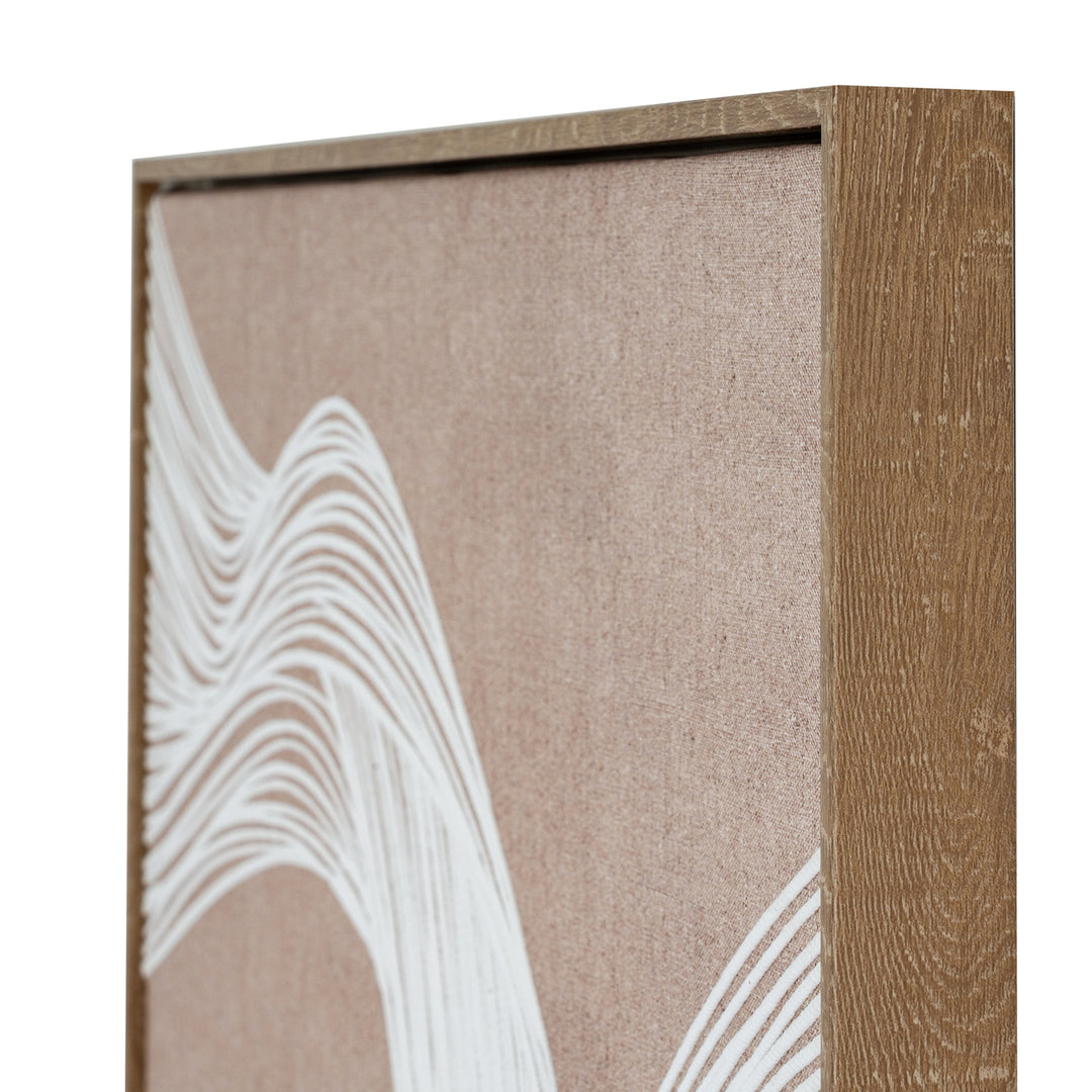 Clayre Line Framed Wall Art