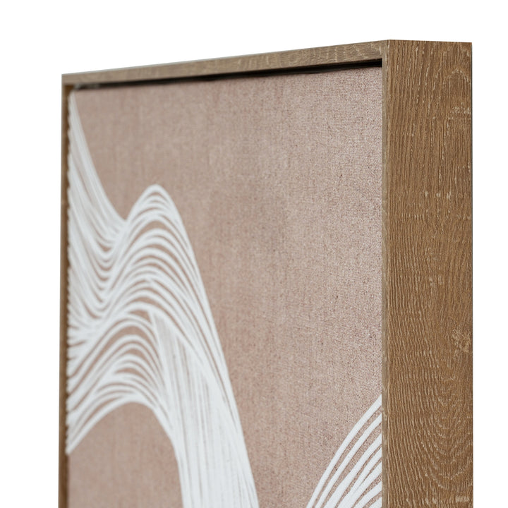 Clayre Line Framed Wall Art