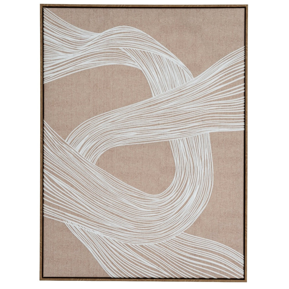 Clayre Line Framed Wall Art
