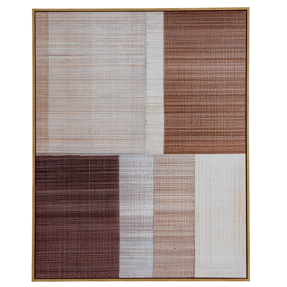 Umbora Hand Painted Framed Canvas