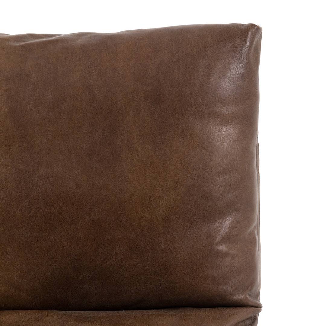 Fabien Lounger - Brown Leather