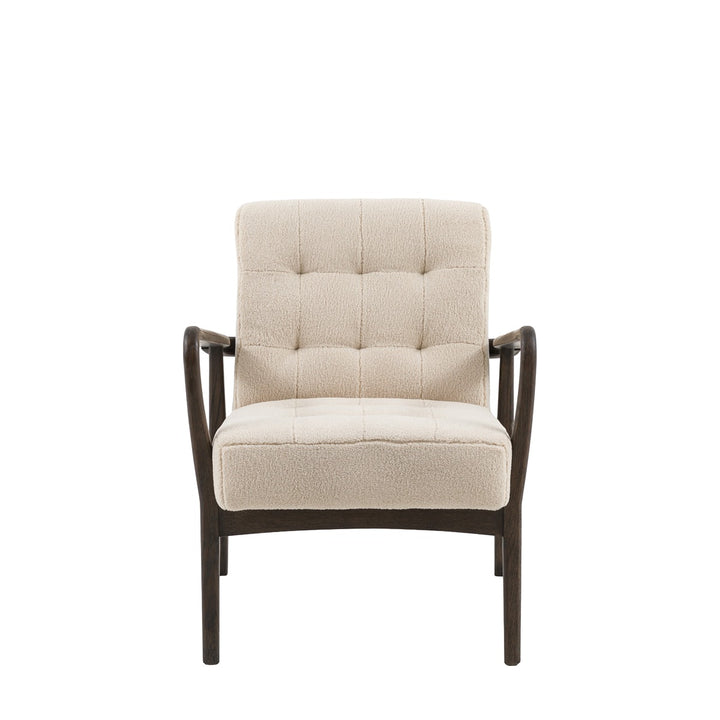 Humber Faux Sheepskin Armchair - Cream