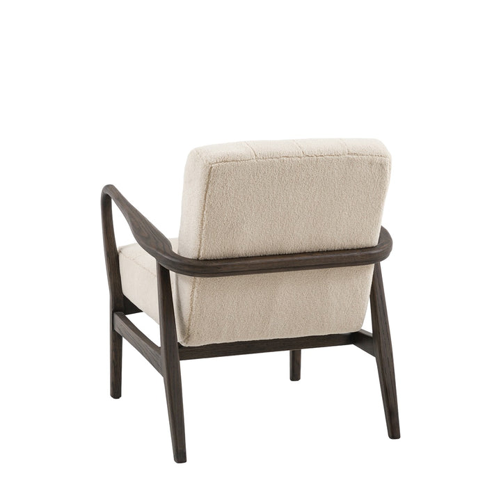 Humber Faux Sheepskin Armchair - Cream