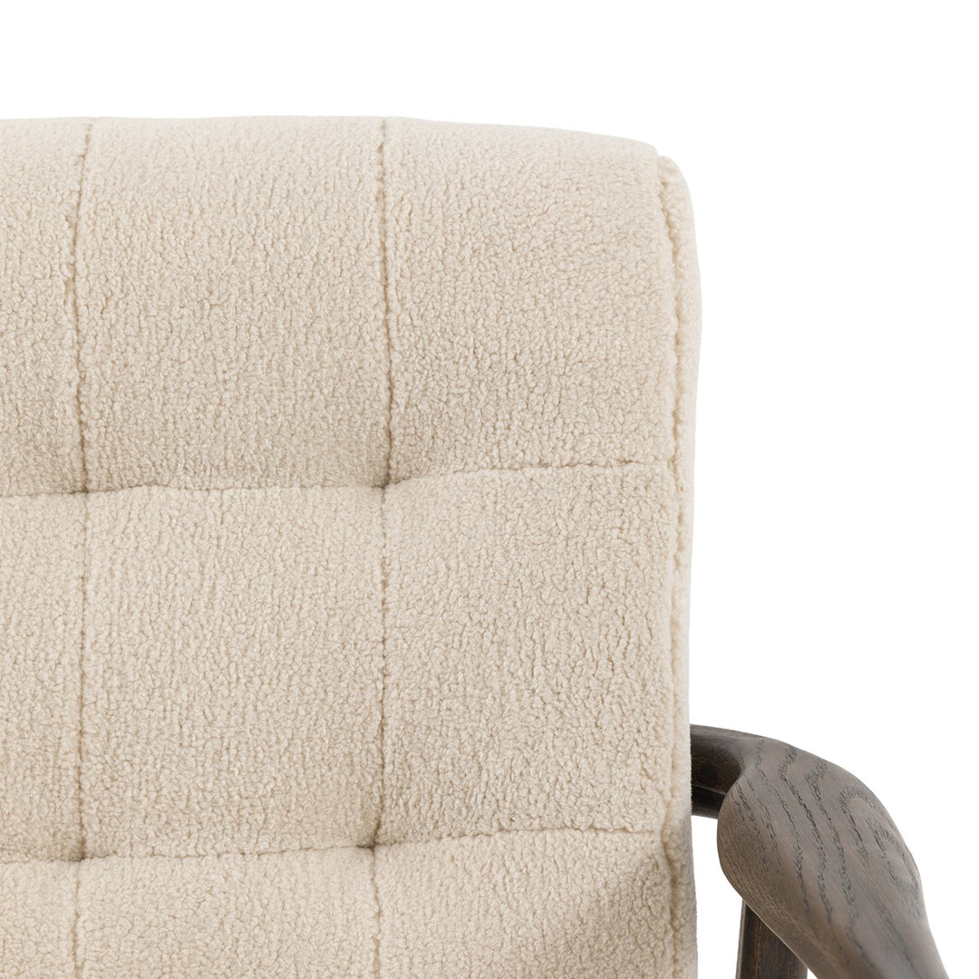 Humber Faux Sheepskin Armchair - Cream