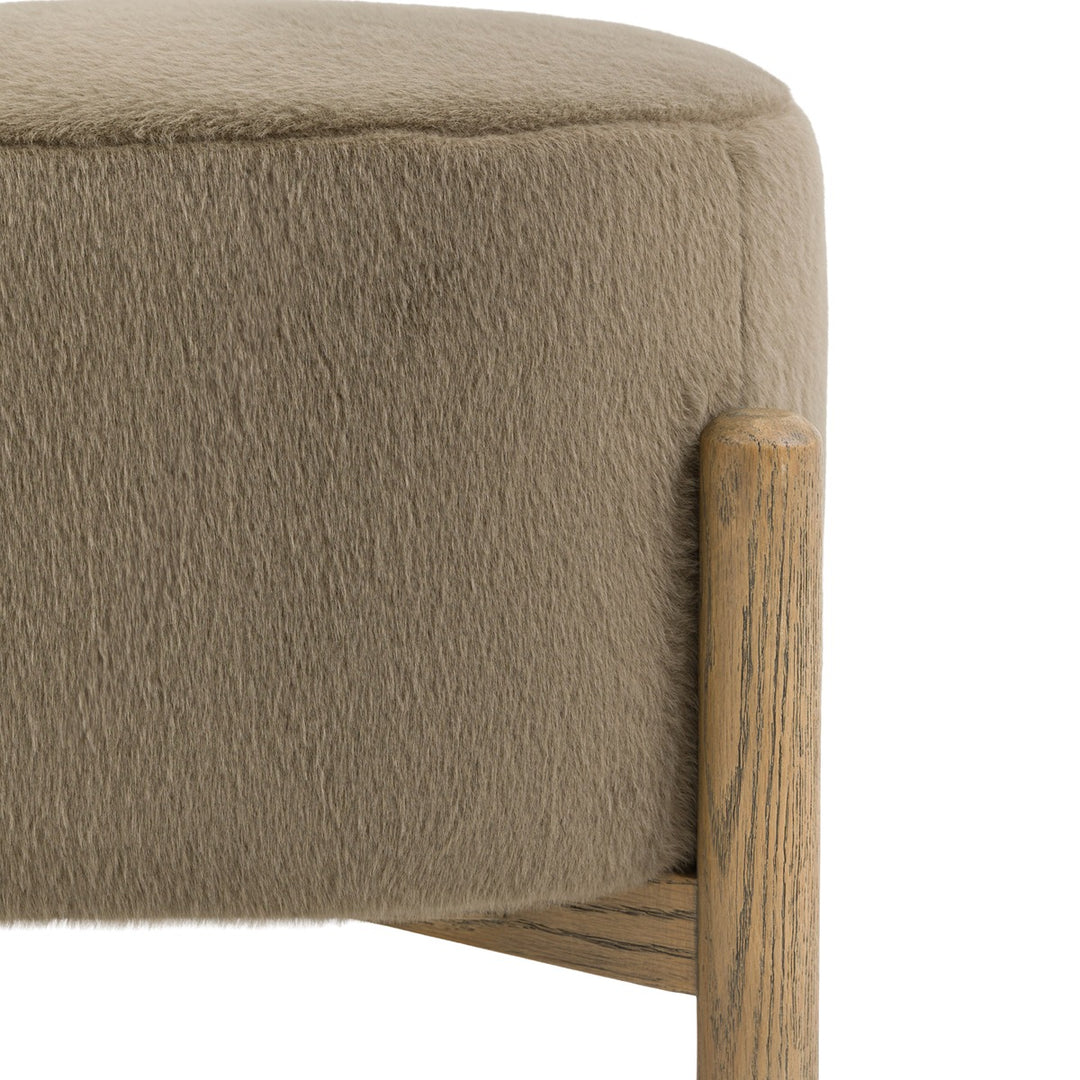 Selhurst Footstool Alaska - Khaki