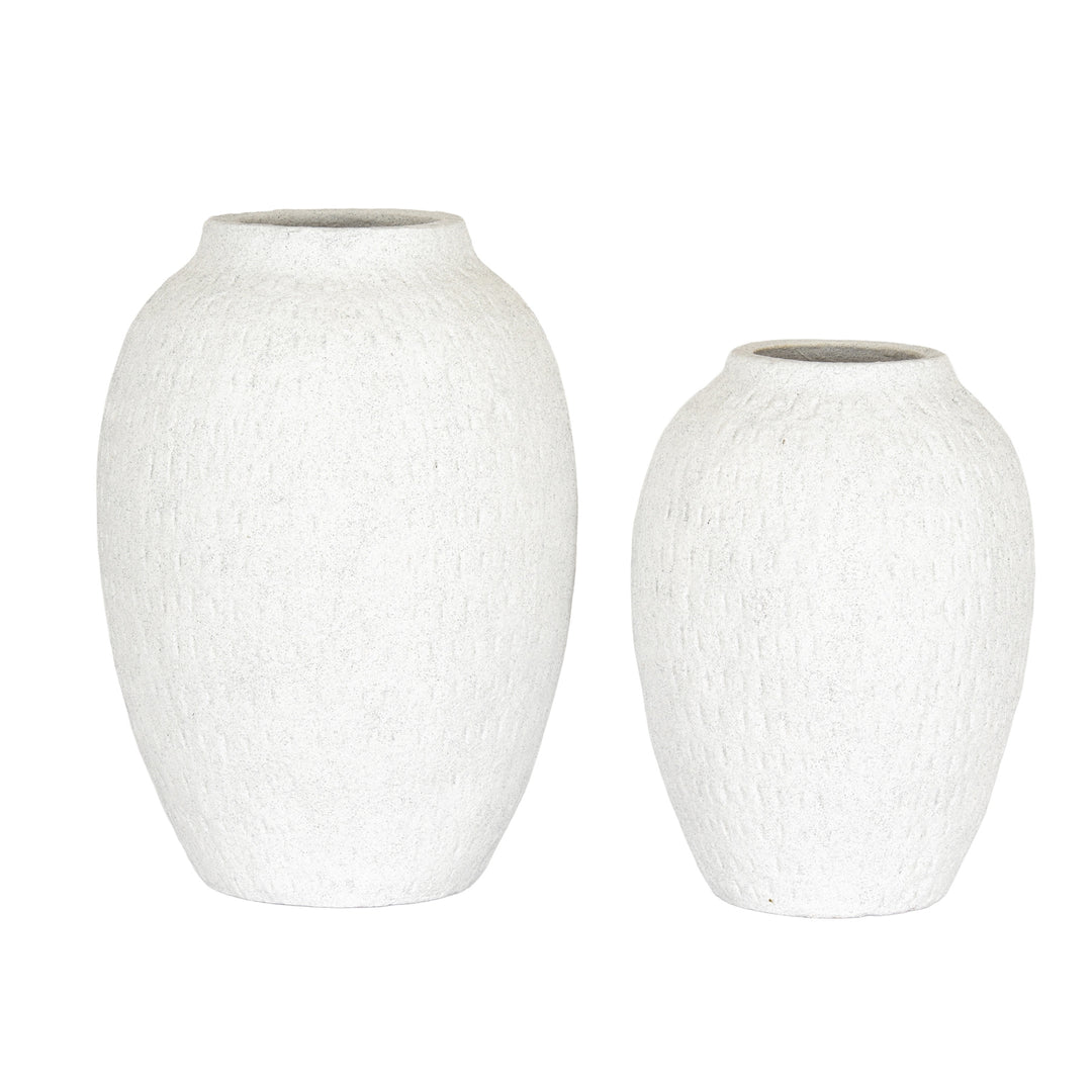 Ashen Large Tall Vase