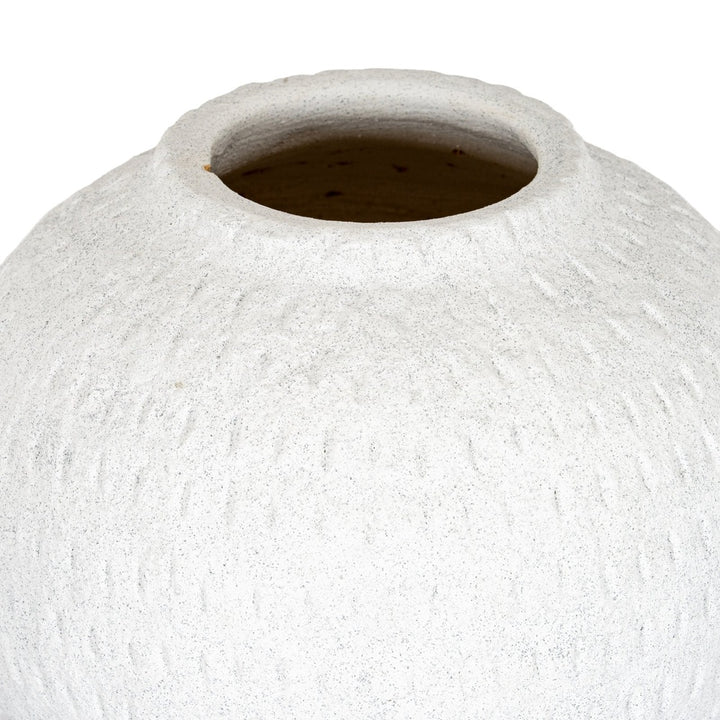 Ashen Large Round Vase