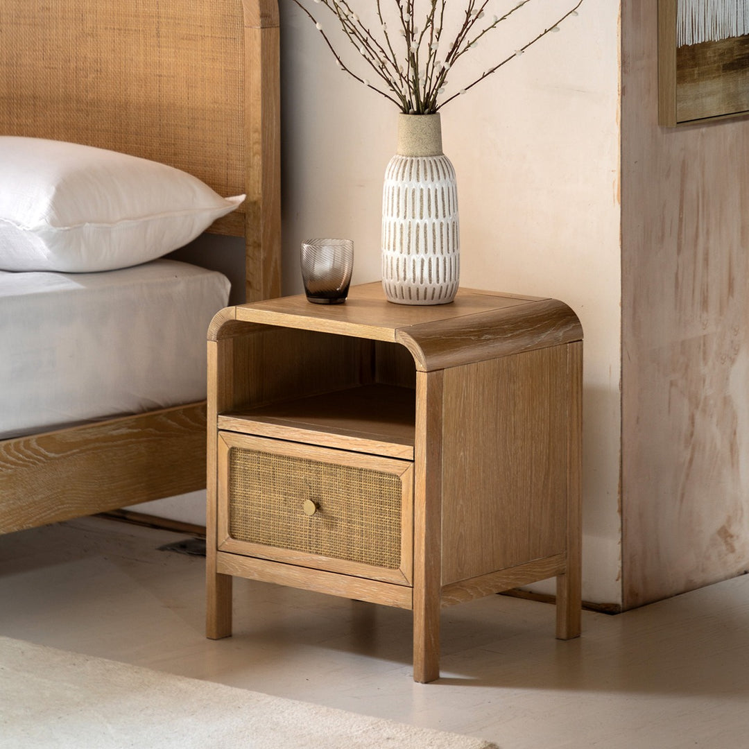 Bridgette 1 Drawer Bedside Table