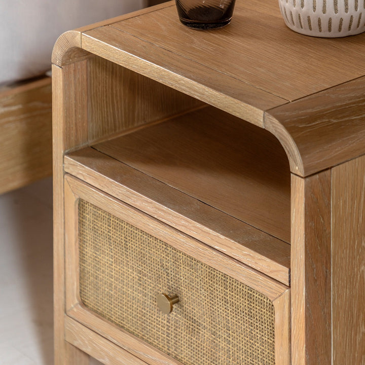 Bridgette 1 Drawer Bedside Table