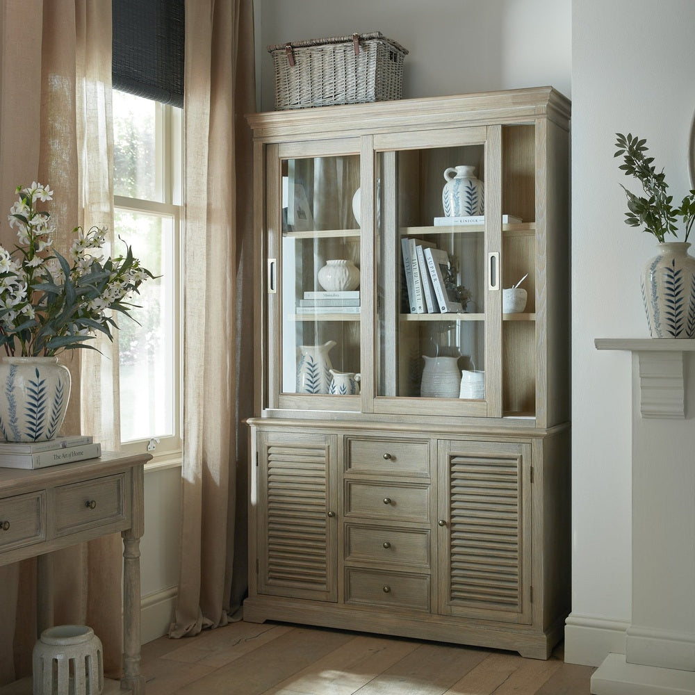 Delphine Sliding Glass Dresser Top