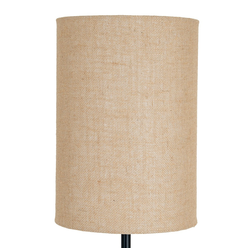 Cannon Hessian Shade Floor Lamp