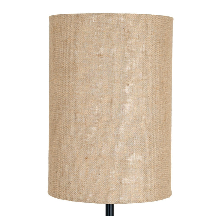 Cannon Hessian Shade Floor Lamp