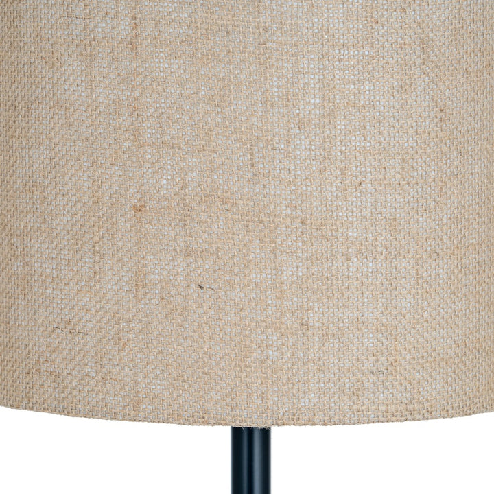 Cannon Hessian Shade Floor Lamp