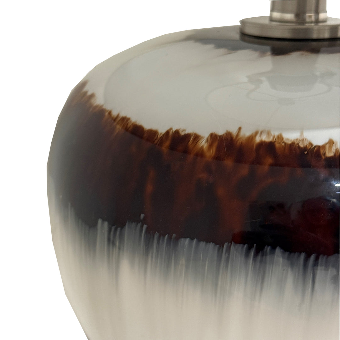 Sepia Shadows Squat Table Lamp