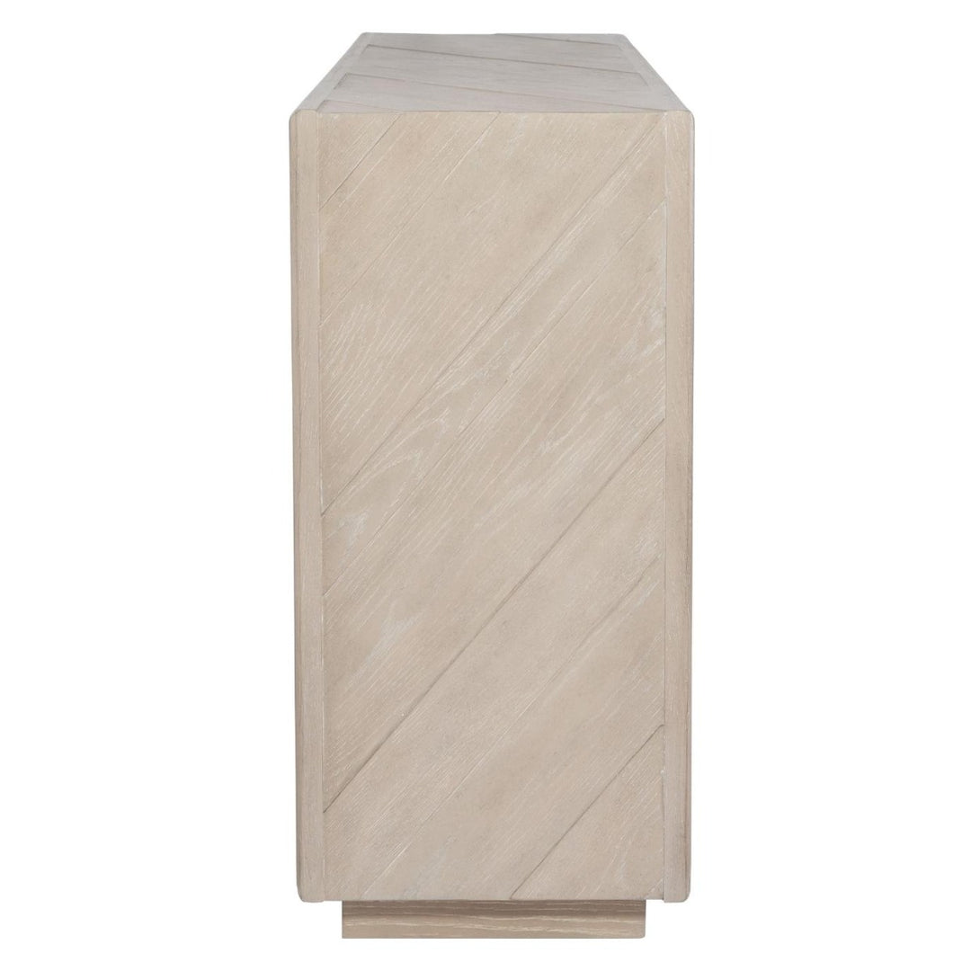 Prism Light Oak Console Table
