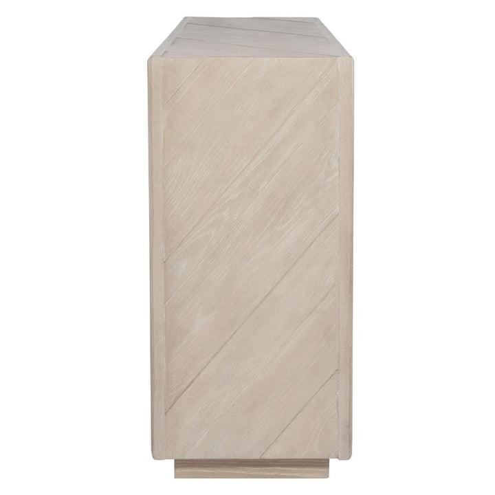 Prism Light Oak Console Table
