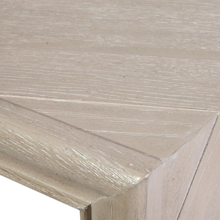 Prism Light Oak Console Table