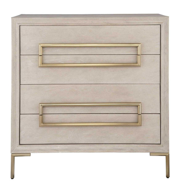 Alessia Accent Chest - Light Oak