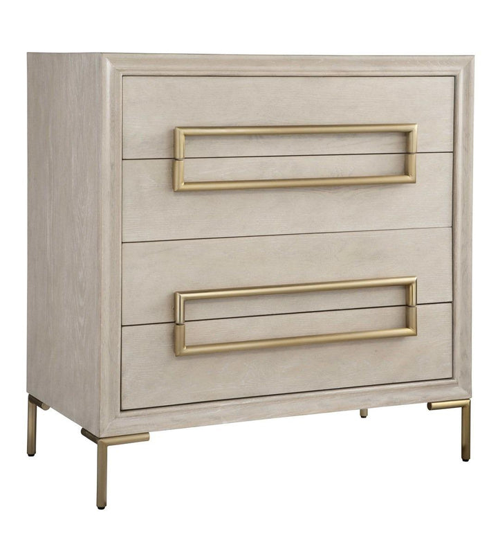 Alessia Accent Chest - Light Oak