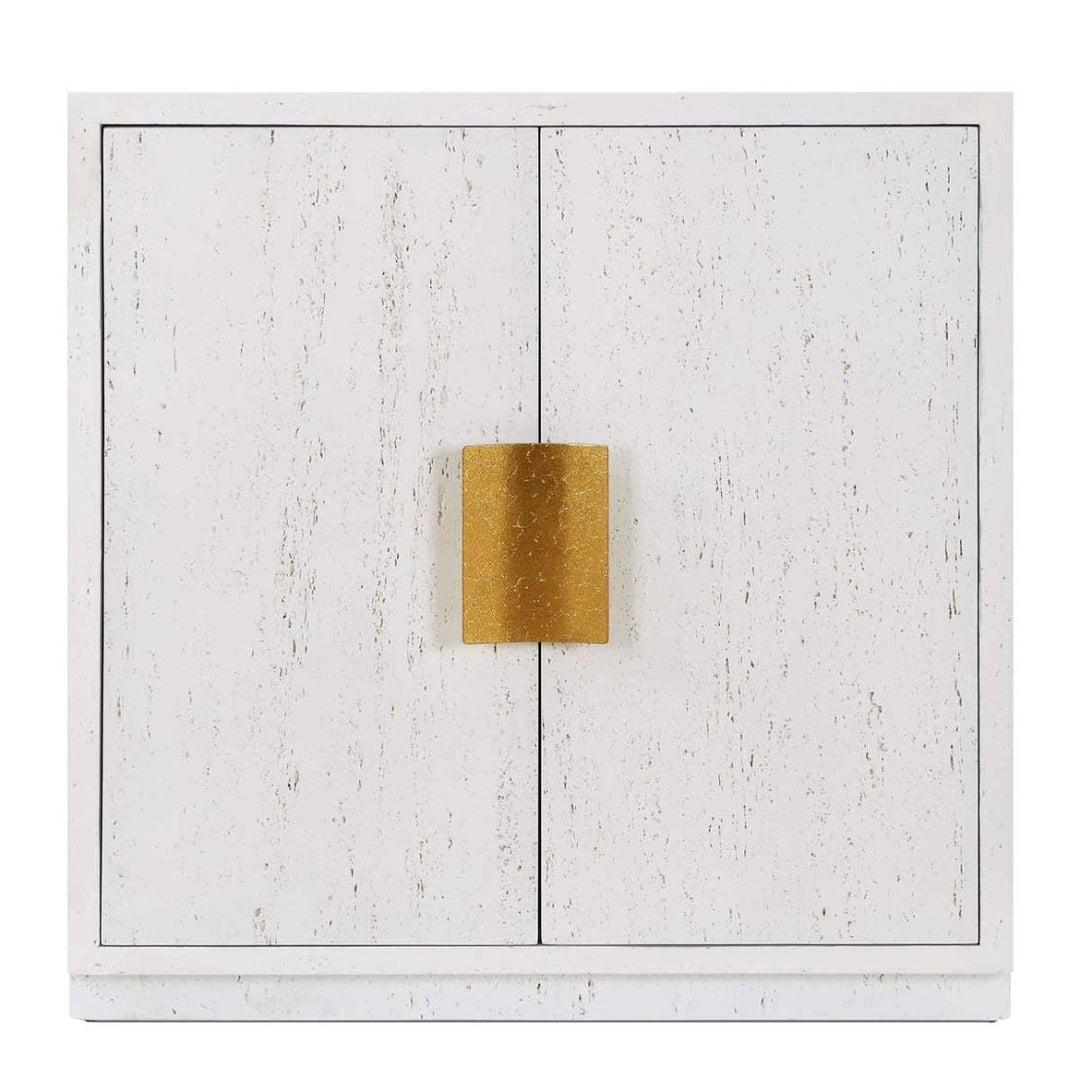 Emma 2 Door White Cabinet