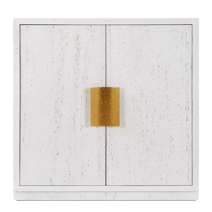 Emma 2 Door White Cabinet