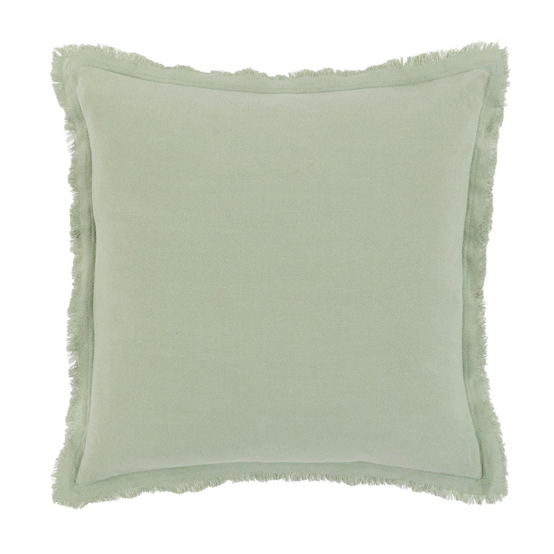 Linen Look Set of 2 Cushions - Sage