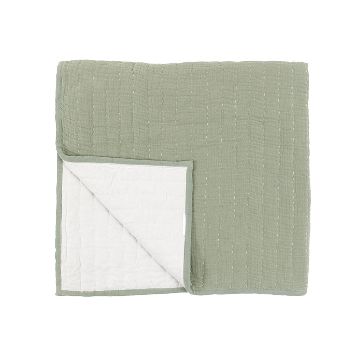 Alcove Gauze Bedspread - Sage