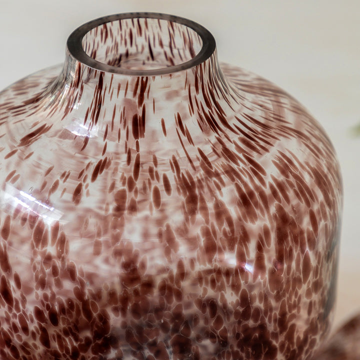 Confetti Vase - Brown