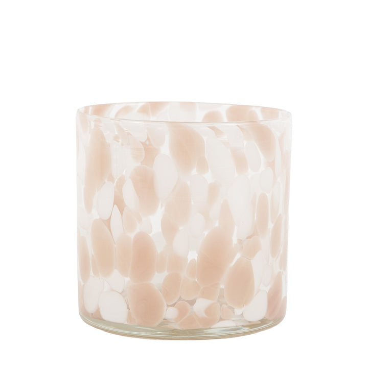 Confetti Candle Holder - Taupe