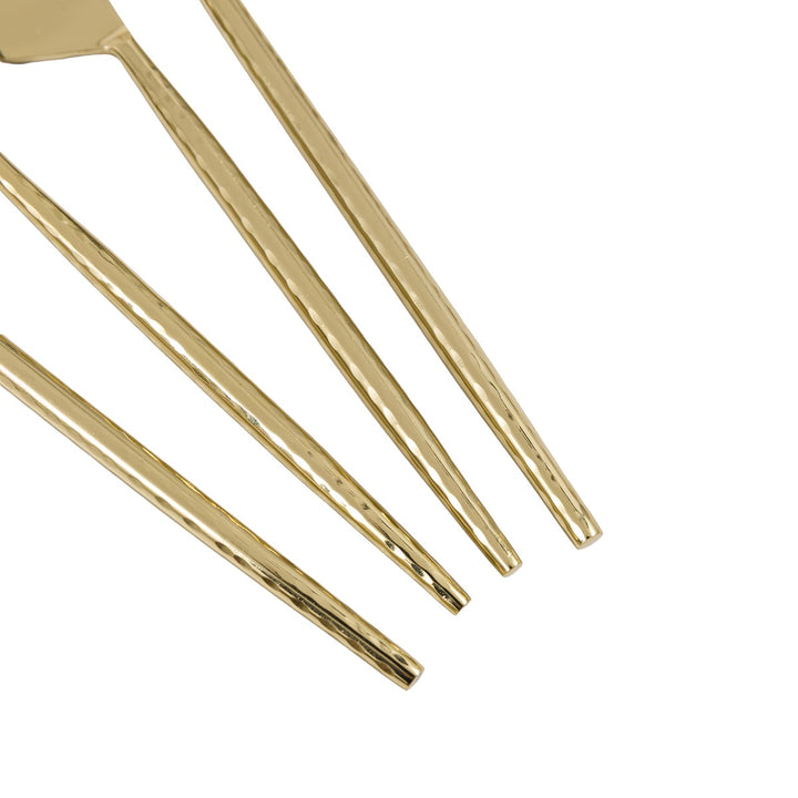 Alora 16 Piece Cutlery Set - Gold