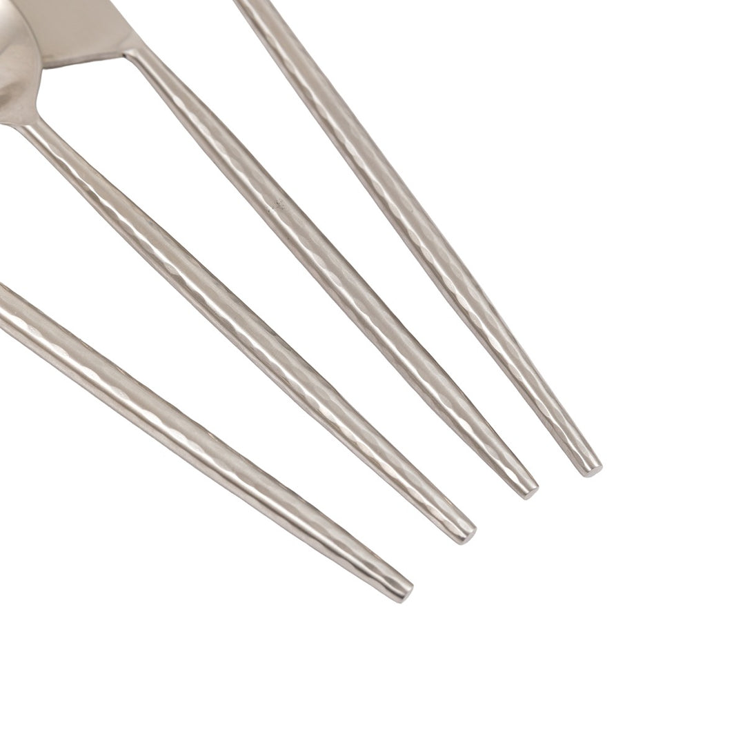 Alora 16 Piece Cutlery Set - Pewter