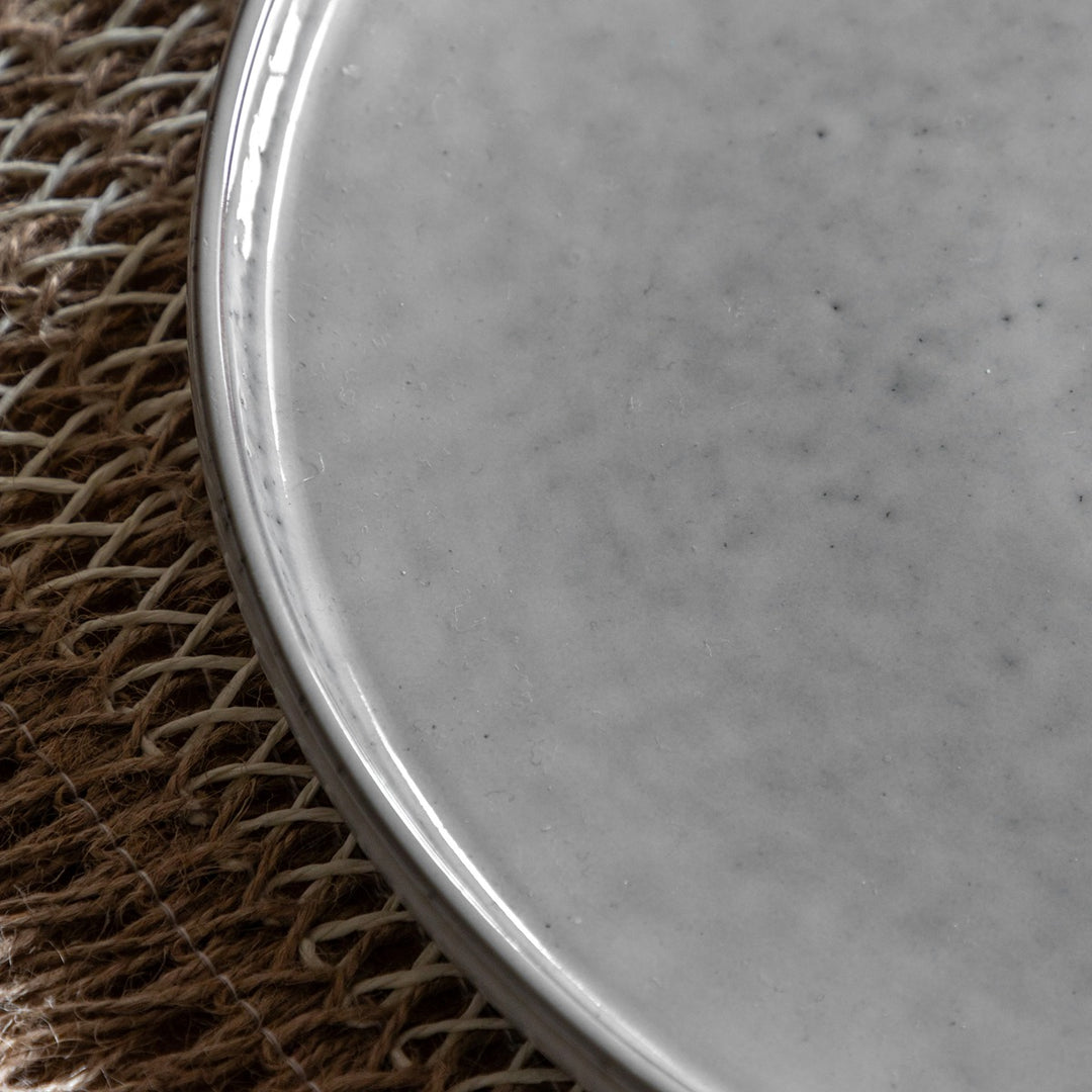 Reactive Glaze Set of 4 Dinner Plates